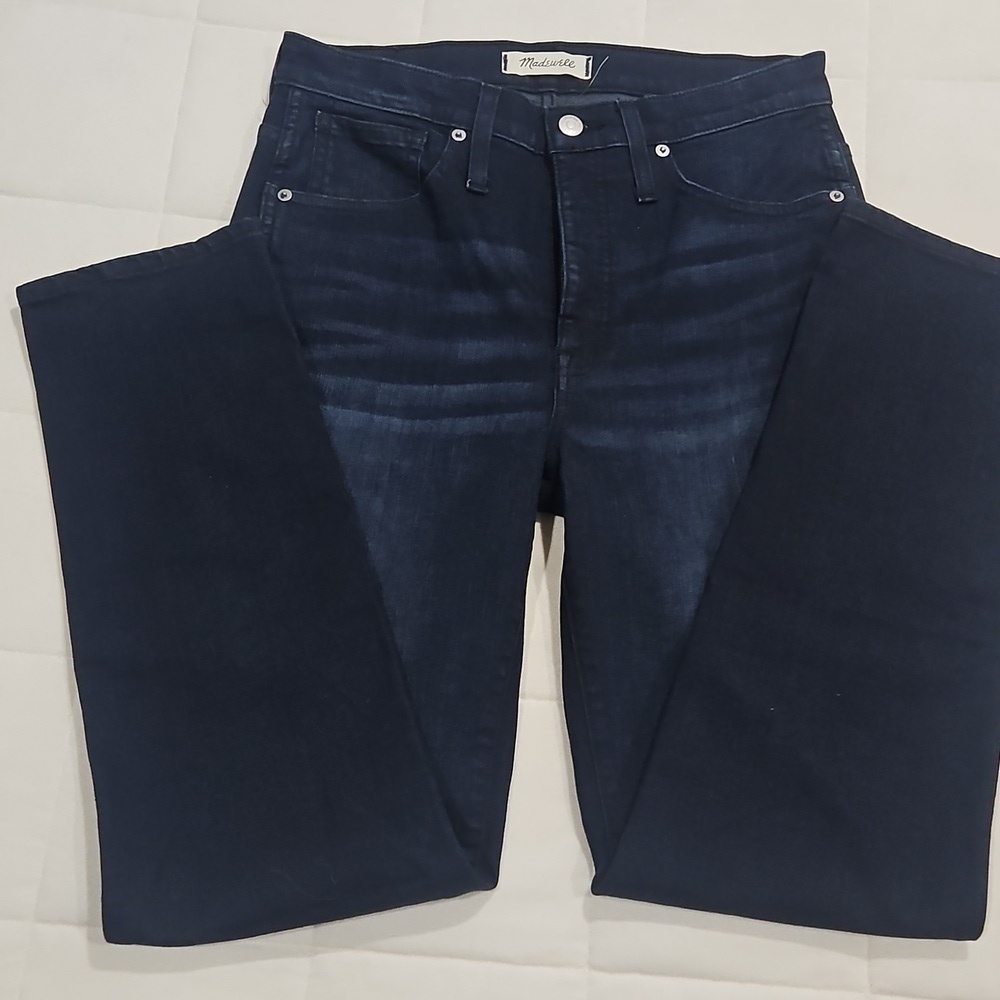 Madewell Indigo Ankle-Length Cropped Jeans